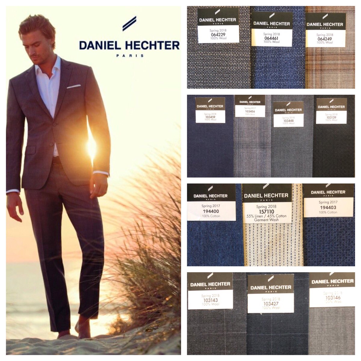 JustBuyItCloth's tweet photo. Spring ‘18 Suits and Sport Coats in stock now!
#danielhechter #Danielhechtersuits #danielhechterparis #men #mensfashion #Business #businessman #menwithclass #mensstyle #malemodel #custom #customsuit #slimfit #dapperday #Dapperprofessional #menswear #styleformen #suitstyle #coat https://t.co/EeCFLqqUEV