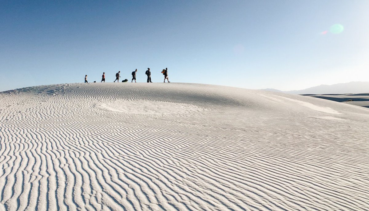 moment's tweet photo. White Sands, New Mexico or another planet? 

https://t.co/Q0N7sLqQ8s https://t.co/CtB9vHIGE8