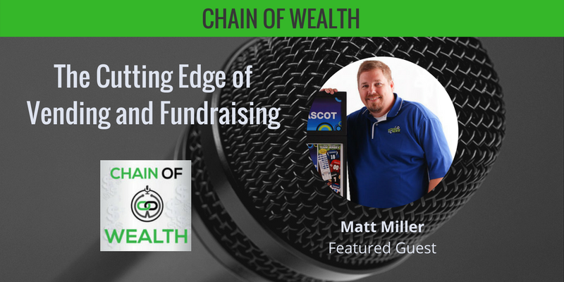 LISTEN NOW! The Cutting Edge of Vending and Fundraising chainofwealth.com/podcast/e47-ma… <a href="/ChainOfWealth/">ChainOfWealth</a> #podcast