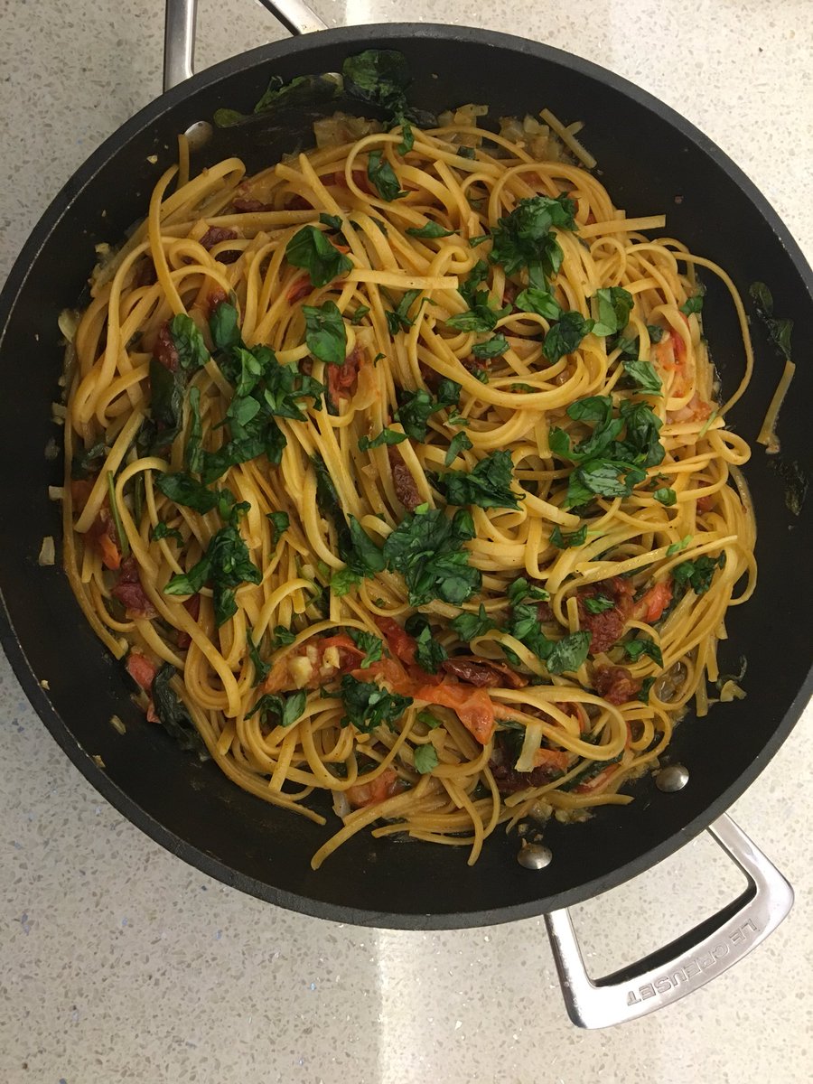 Marta’s one pot pasta. Find it on donalskehan.com. Easy to make and very healthy eating. @DonalSkehan #healthyeatinglifestyle