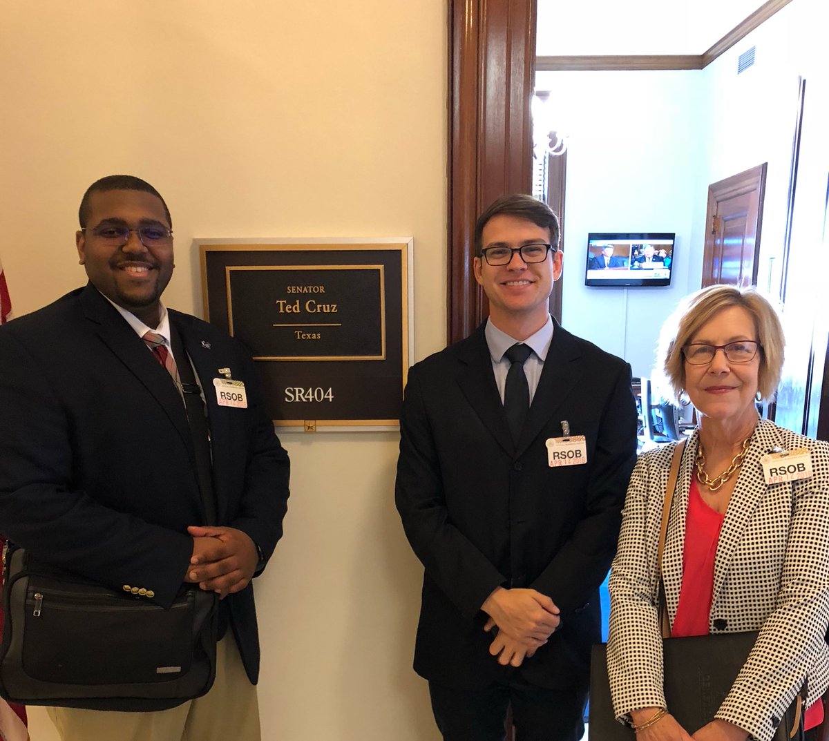 Thank you for having us! @tedcruz @Spencer2268 
@anporter_ 
@dpham20 
#ASBMBHillday