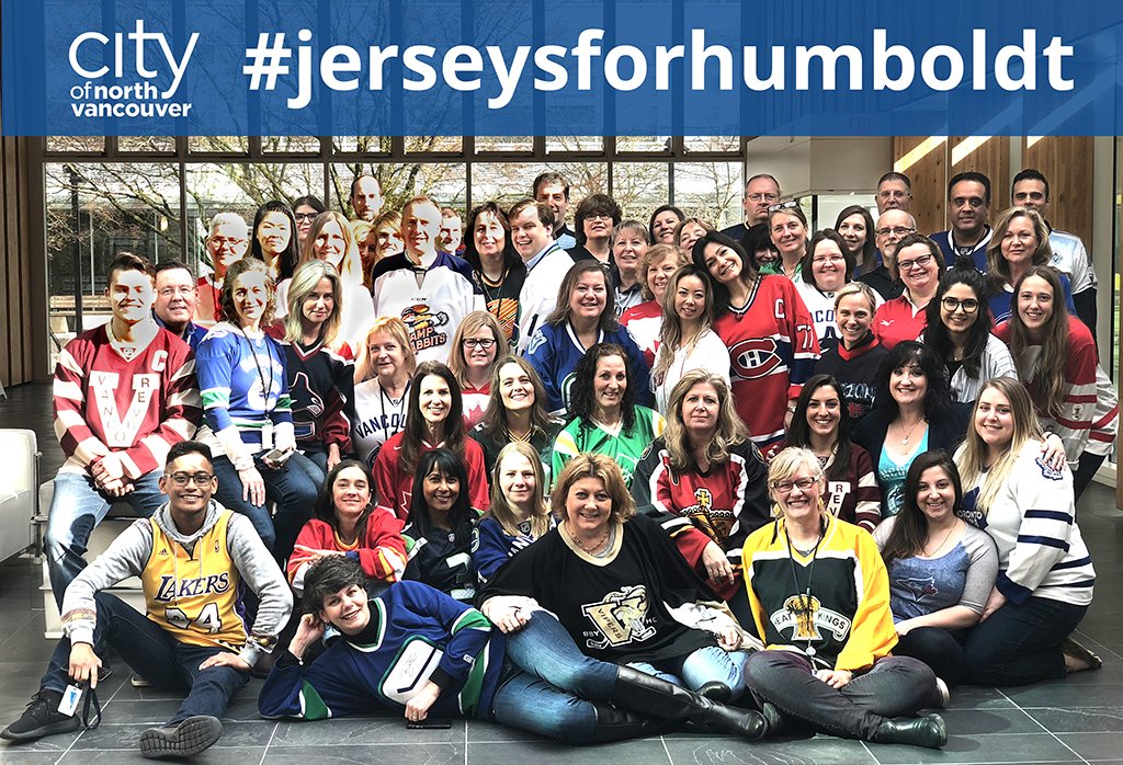 City staff supporting #jerseysforhumboldt #NorthVan https://t.co/eRNutaUKOX