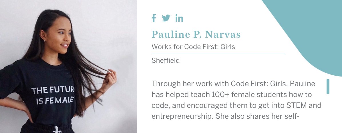 So, I've been shortlisted for <a href="/TheTab/">The Tab</a>'s Future 100 this year 🎉 Super grateful to those that nominated me as one of <a href="/sheffielduni/">The University of Sheffield</a>'s most influential female student!

If you have a minute, an upvote would be appreciated 💖🙏🏻👉🏼 thetab.com/uk/brands/the-…