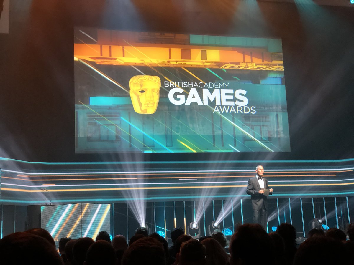 aojwFL_BFC's tweet photo. Delighted courtesy of @londongamesfest to be @BAFTAGames #BAFTAGames  @TroxyLondon @Film_London @uk_ie https://t.co/b93I3merMn
