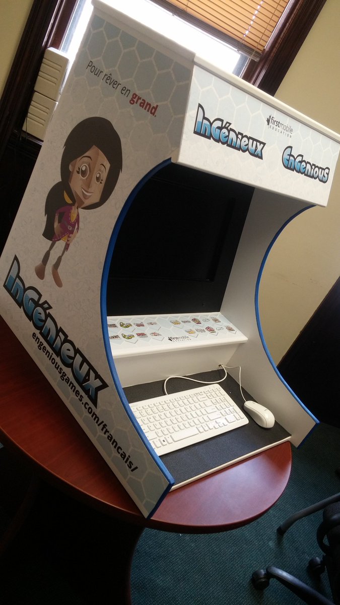 firstmobileed's tweet image. EEEeeeek!! We've got the vinyls on our arcade! We're almost all set for our @Sci_Od event! SO exciting! Come play our arcade May 16th and 17th!