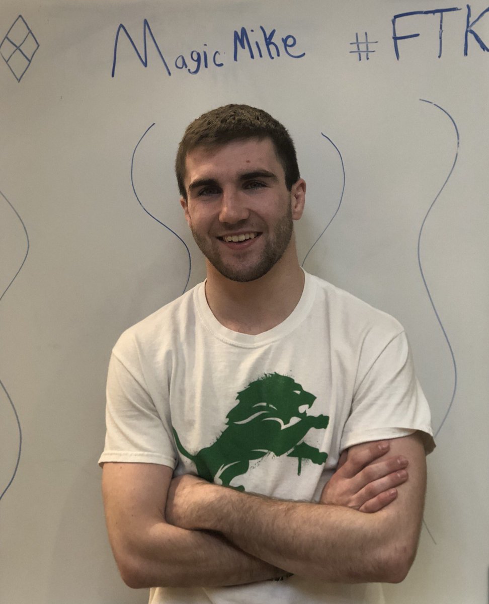 SFMiniTHON's tweet photo. ๐น๐นMike Cusick Thons for his mother who was once diagnosed with cancer but is now cancer free!! He also believes in the cause, wants to make a difference in the world, and thinks miniThon is the best way to do it! #FTK #SFMiniThon #ThonThursday ๐น๐น https://t.co/NUJbDS1RNw