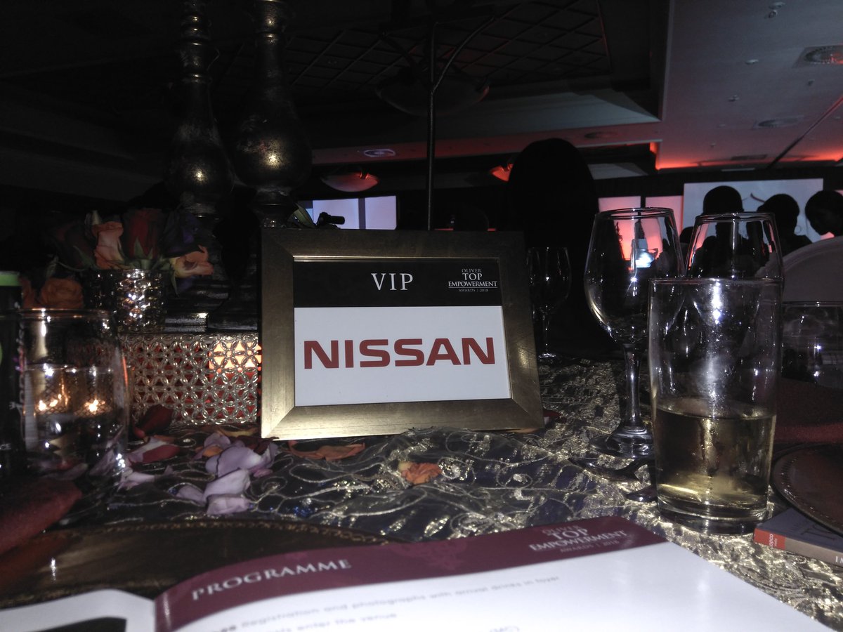 Mamokhele_'s tweet photo. At the #OliverTopEmpowermentAwards #TopEmp where Nissan is a category sponsor. At Nissan we believe in transformation and empowerment cc @nissanza https://t.co/4hGFQ3Y0o4