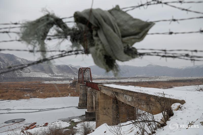 Reuters's tweet photo. .@SpecialReports explores the cold frontier between China and North Korea. Read Part One: https://t.co/hChEyr5Wee https://t.co/Twmv5Xr5KP