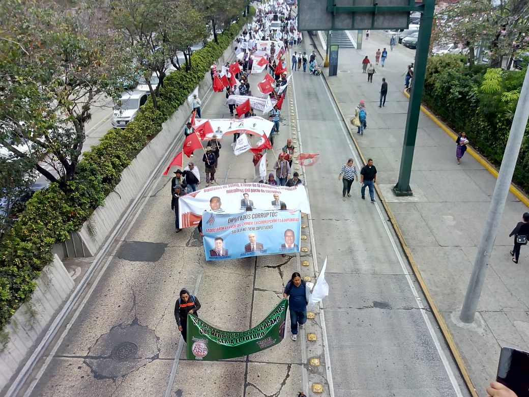 MANIFESTACION PACIFICA CONTRA LA CORRUPCION E IMPUNIDAD, EXIGIENDO UN PROCESO TRANSPARENTE EN LA ELECCION DE FISCAL DEL MP