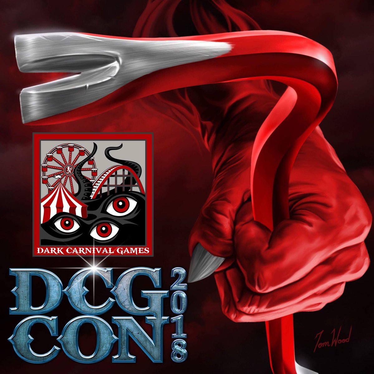 icp's tweet photo. The Insanely talented artistic mastermind Tom Wood will unveil his take on Fearless Fred Fury at DCG Con!

Tom’s amazing art has recaptured and reimagined every jokers card in the decks and we can’t wait to see what he has in store for us next!! https://t.co/9PpysbZKwn
