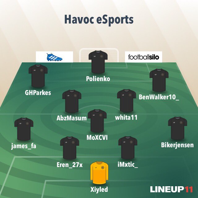 Havoc_eS's tweet photo. Lineup for today: 

Xiyled, Bikerjensen, iMxtic_, Eren_27x, james_fa, MoXCVI, whita11, AbzMasum, BenWalker10_, Polienko, GHParkes. https://t.co/S40hZkIAvE