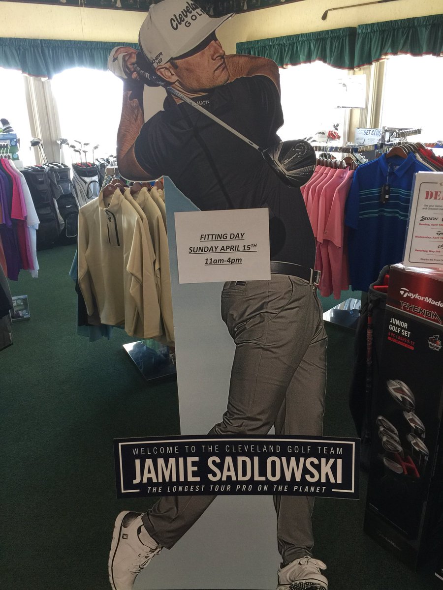 LondonDowns_gc's tweet photo. DEMO DAY SUNDAY 11am-4pm @SrixonGolf @ClevelandGolf @Official_XXIO Come try what @JamieSadlowski games! #JourneyToBetter #Own125 https://t.co/8Gn3Iv0UwC