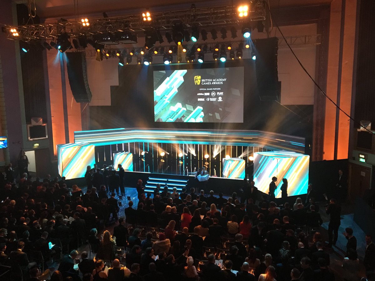 JulWard's tweet photo. View from the BAFTAS https://t.co/lhrKkj4SPP