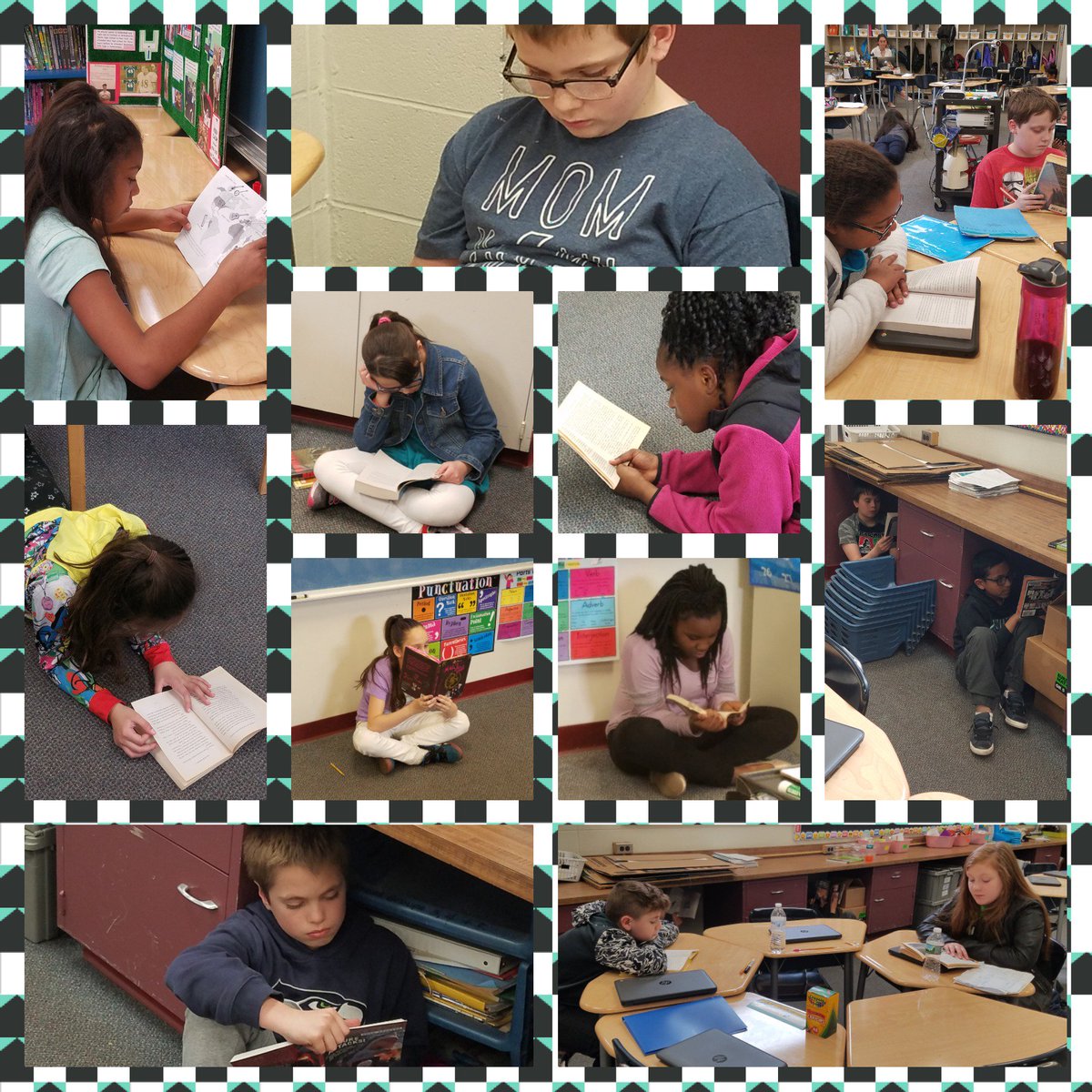 castros1123's tweet photo. National Drop Everything and Read Day is a big hit today! Nothing like diving into a good book! #DEARMalcolm #readwithmalcom https://t.co/yKKhiY49H6