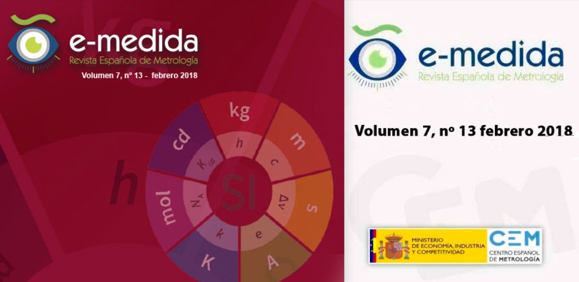 AlexisOramas's tweet photo. ACABA DE SALIR EL Nº 13 DE “e-MEDIDA”, la revista semestral sobre #Metrología del CEM, Centro Español de Metrología...
https://t.co/5w2eH8WxYC
#ISO17025 #ISOIEC17025 #NORMASISO #ISOExpertos #REDIIE #ISO15189 https://t.co/46rVCrX35Z