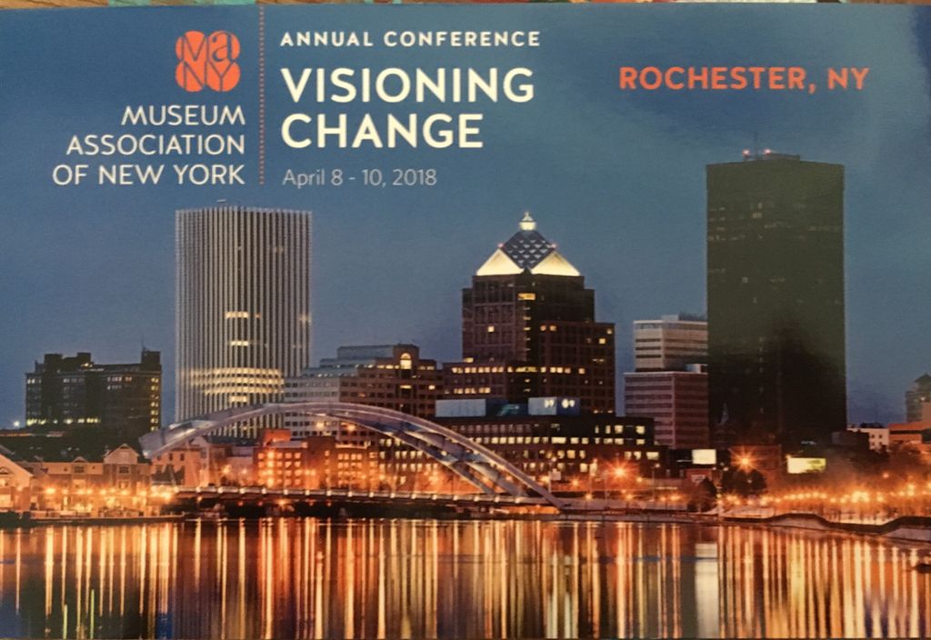SPMofWNY's tweet photo. Thank you @nysmuseums for a great conference and @GCVMuseum @museumofplay @rocRMSC @EastmanMuseum and @magUR for hosting #many2018 Can’t wait for next year in Cooperstown https://t.co/81AQagrhbq