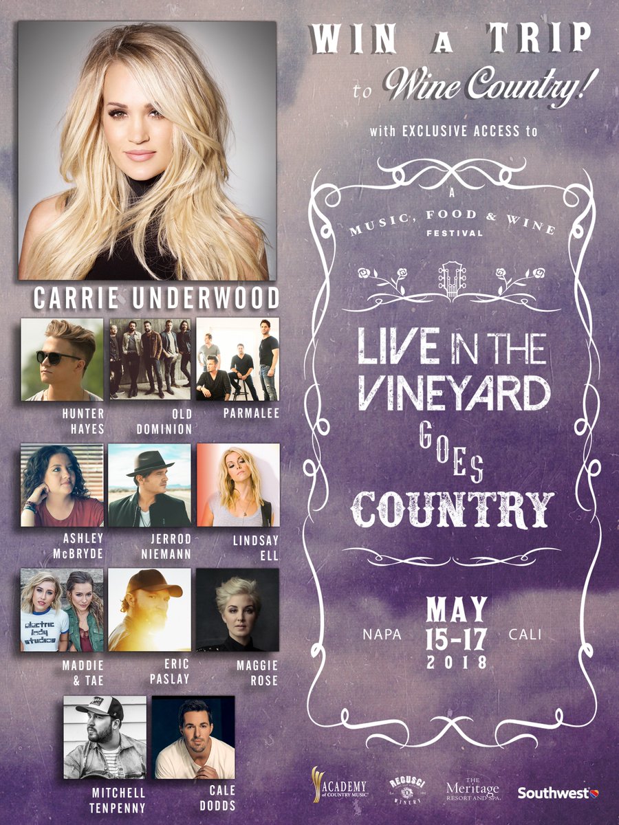 liveinvineyard's tweet image. The lineup for our inaugural Live in the Vineyard Goes Country is here! We are so excited to have such a talented group of artists this year! Sign up to win on our website: liveinthevineyardgoescountry.com #LITVGC