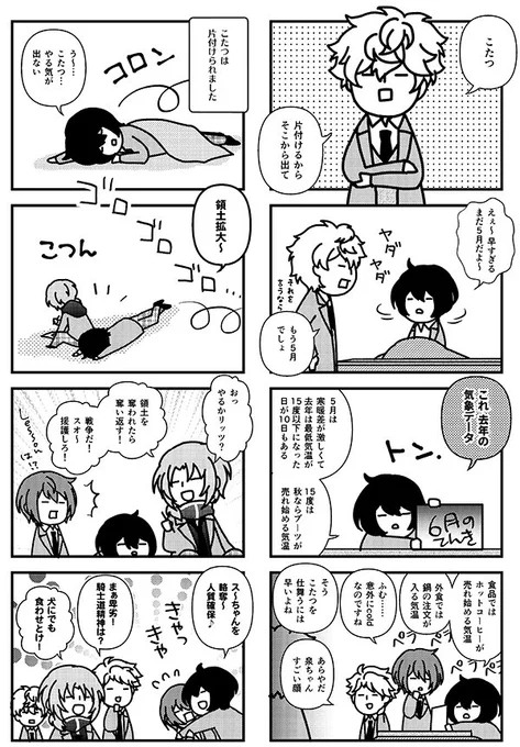 Knights 朔間凛月と炬燵シーズンのおわり 