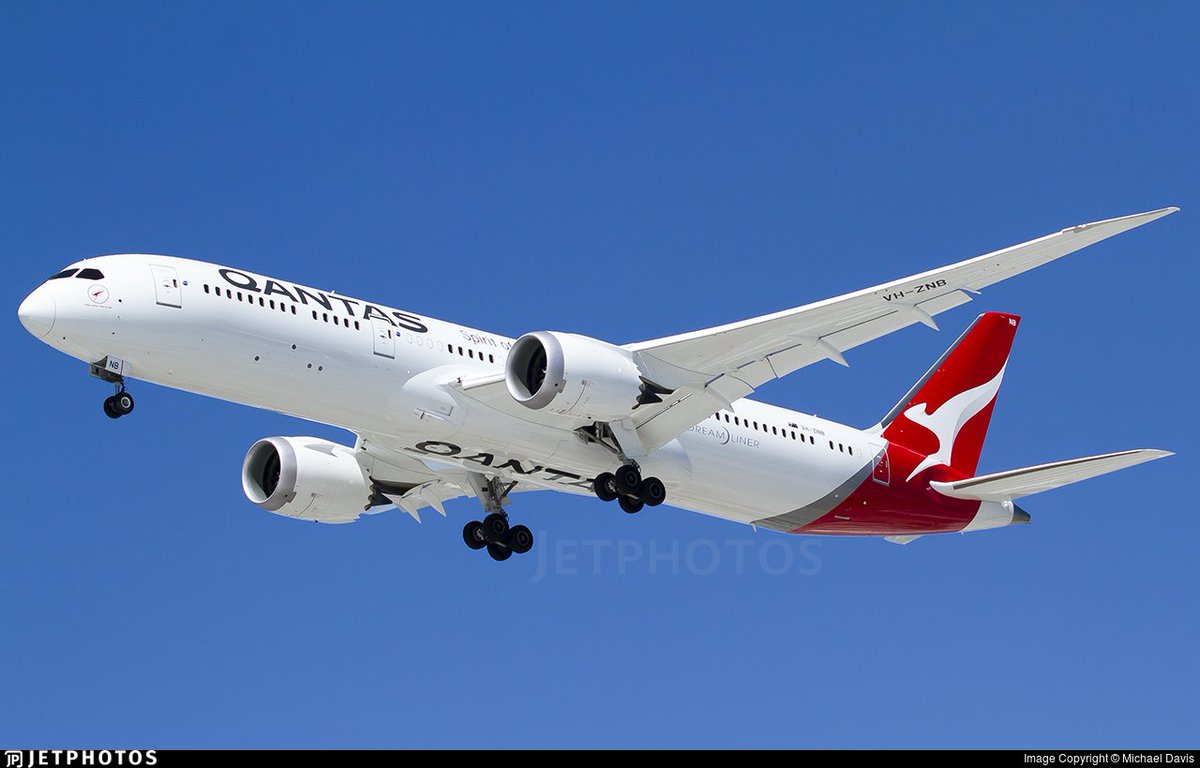 JetPhotos's tweet photo. A @Qantas 787 landing at @PerthAirport after the long journey from London. https://t.co/94SJsS6M3e © Michael Davis https://t.co/trmQygkpDh