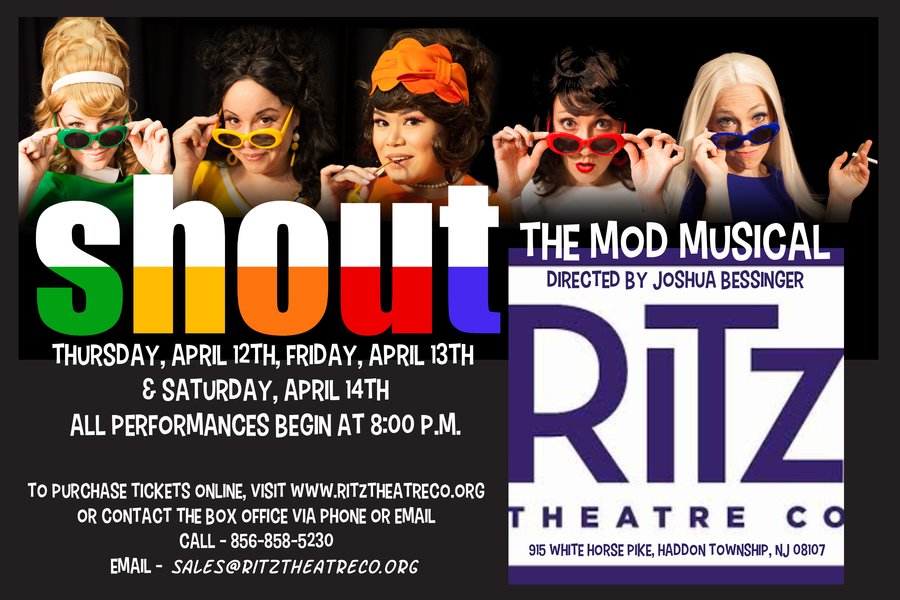 Ritztheatreco's tweet photo. It's opening night for Shout: The Mod Musical. There are only 3 performances of this show so don't drag your feet or you'll miss it! #ShoutTheModMusical #OpeningNight https://t.co/VcHegBhLkg