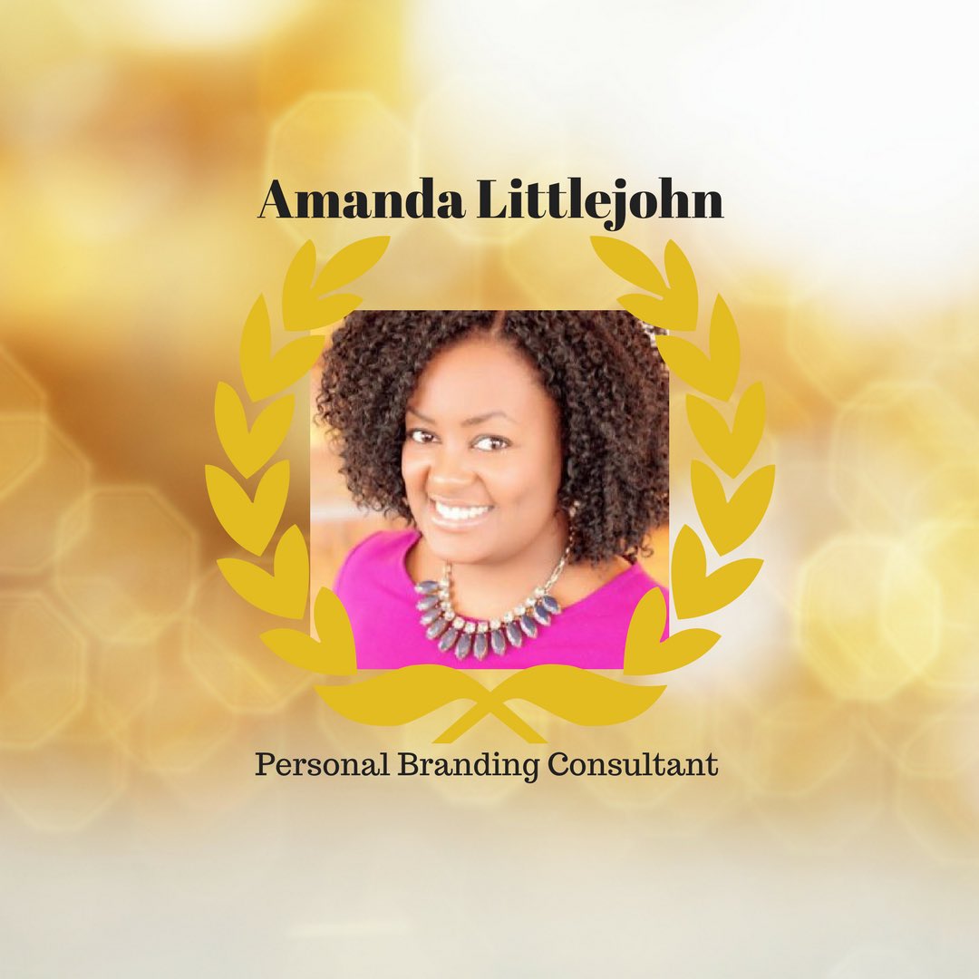 onlychristianj's tweet photo. @amandalittlejohn is an Award-Winning Personal Branding advisor helping high achievers make themselves and their work visible in the digital age. #watchherdream #100daysofWOCinTech https://t.co/eJoX5Qkkai