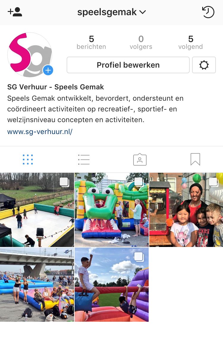 VOLG ons vanaf nu ook op #instagram! 😏