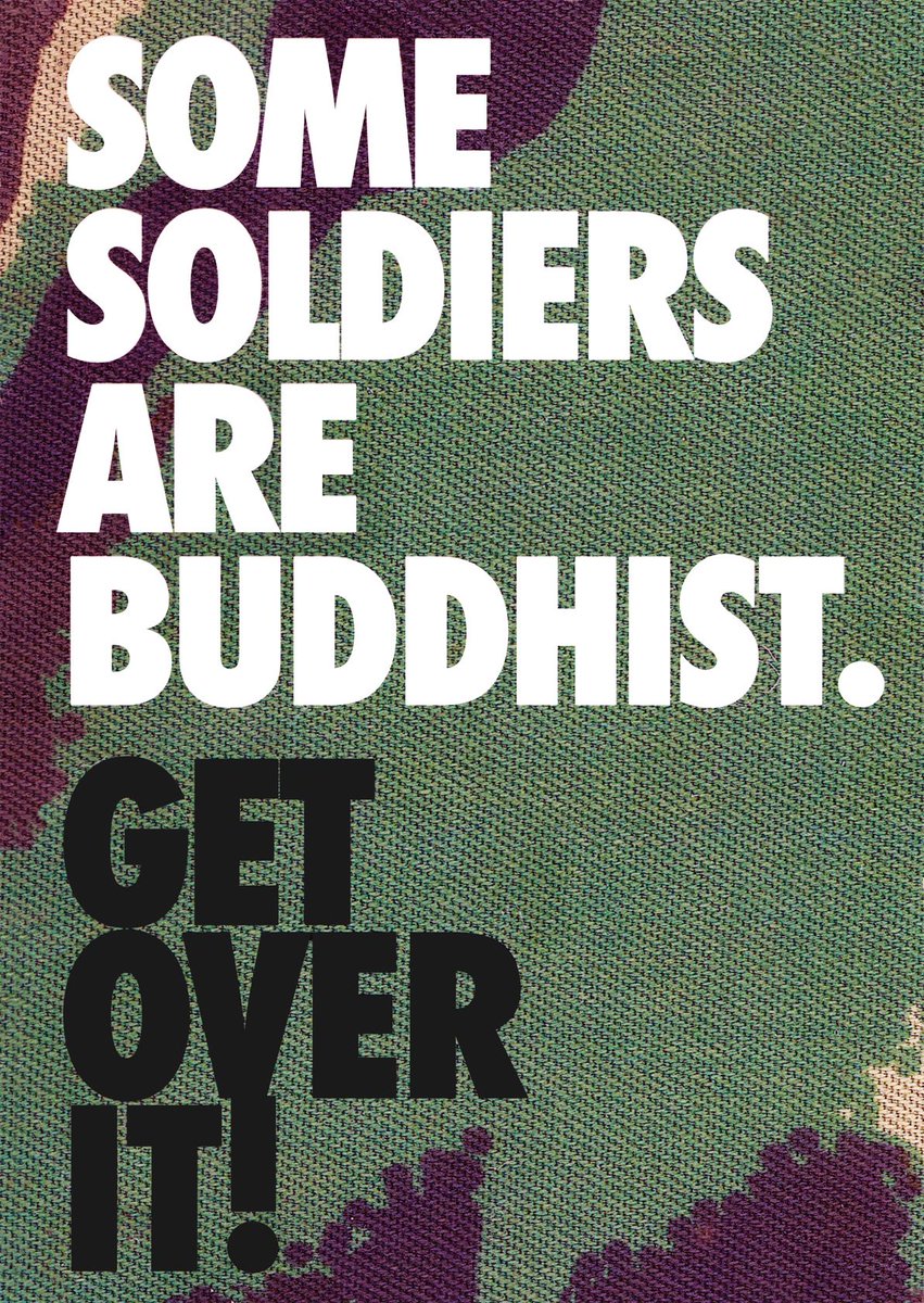 BritishSoldier's tweet image. .@ArmySgtMajor - Do you remember this (image) and the other cards produced? - #StopReligiousDiscrimination #StopRacism