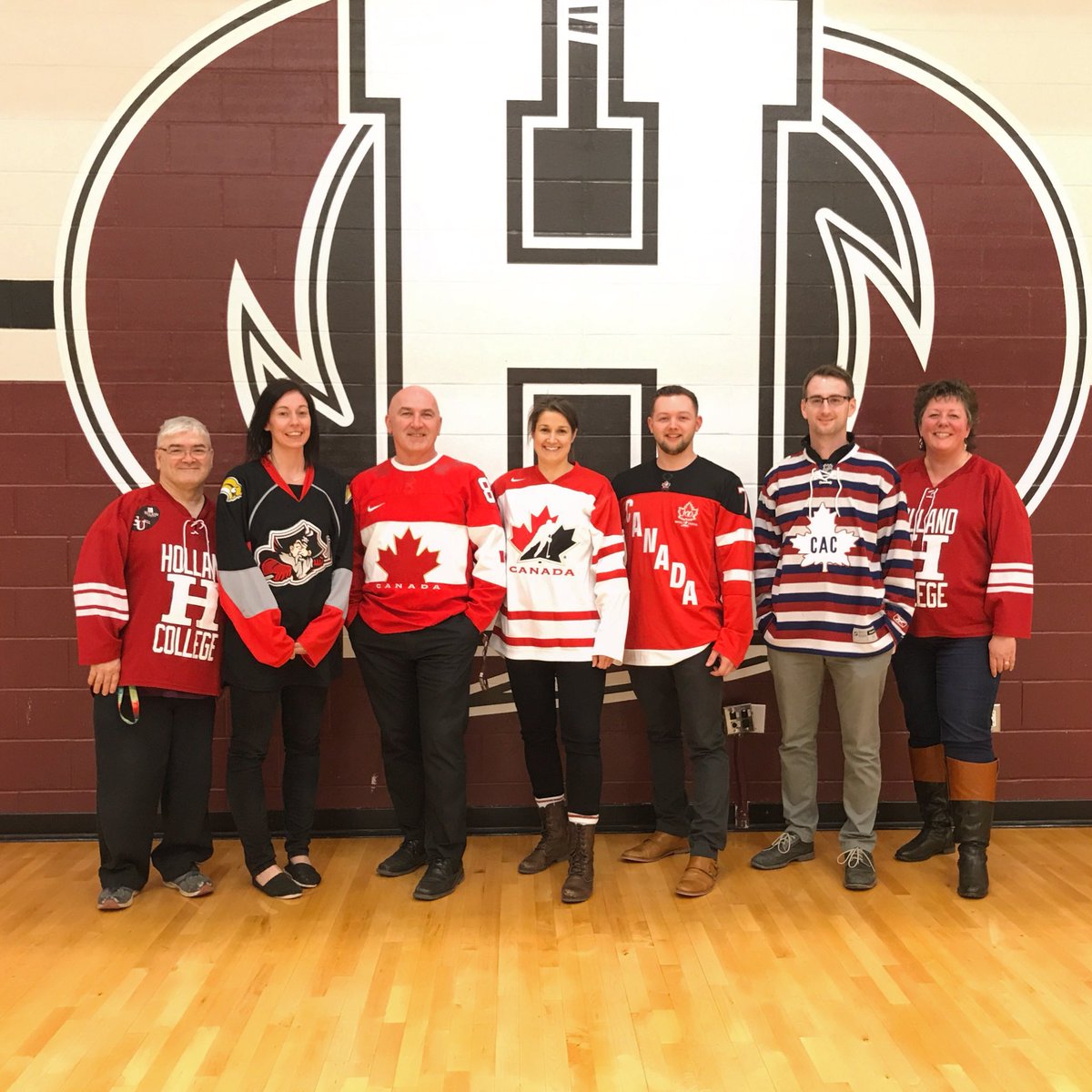 Today, our athletic department joined #JerseyDay in a show of support for the <a href="/HumboldtBroncos/">Humboldt Broncos</a> and those affected by last week’s tragic accident. #HumboldtStrong