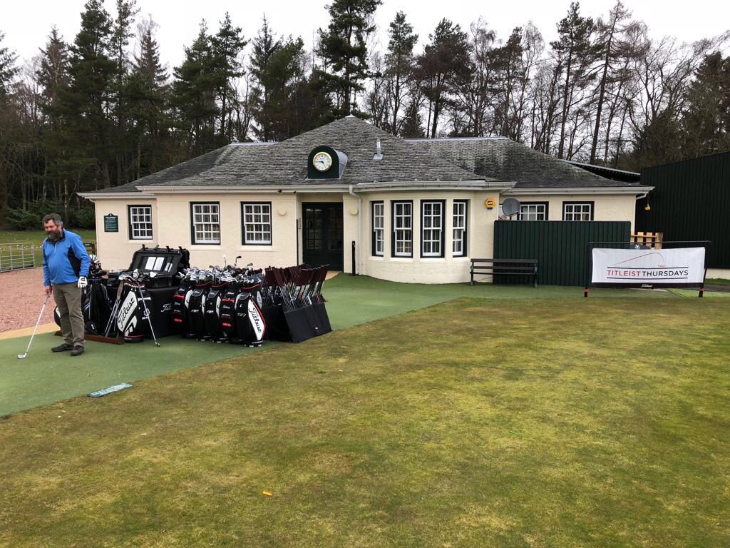 alastairthomson's tweet photo. Great day today for @TitleistEurope Titleist Thursday @GleneaglesGolf. We will be back same time same place next week. @SpenceRoddy #TitleistThursday #Titleist917 #818Hybrids #718irons #SM7 https://t.co/QAuvoivG8A