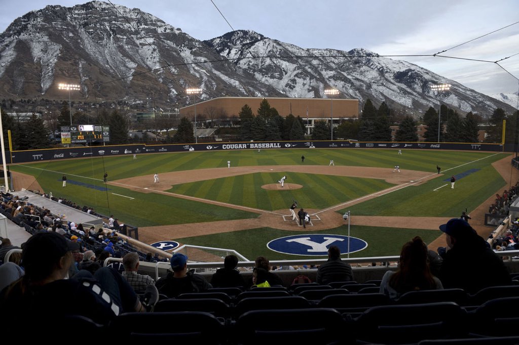 fields_baseball's tweet image. Brigham Young University, Utah. #LarryHMillerField #WCC #ThatView 😍