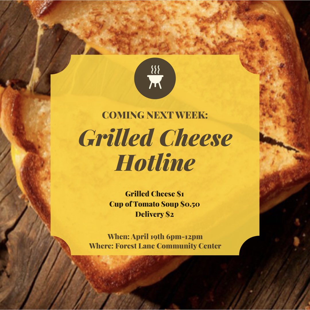 WSU_MM's tweet photo. We’re bringing it back!! Studying for finals next week? You can order a grilled cheese and tomato soup and we will deliver it to you next Thursday! We will be accepting cash and Venmo, all proceeds are FTK at @DaytonChildrens 😍 https://t.co/tLHuKOoO7w