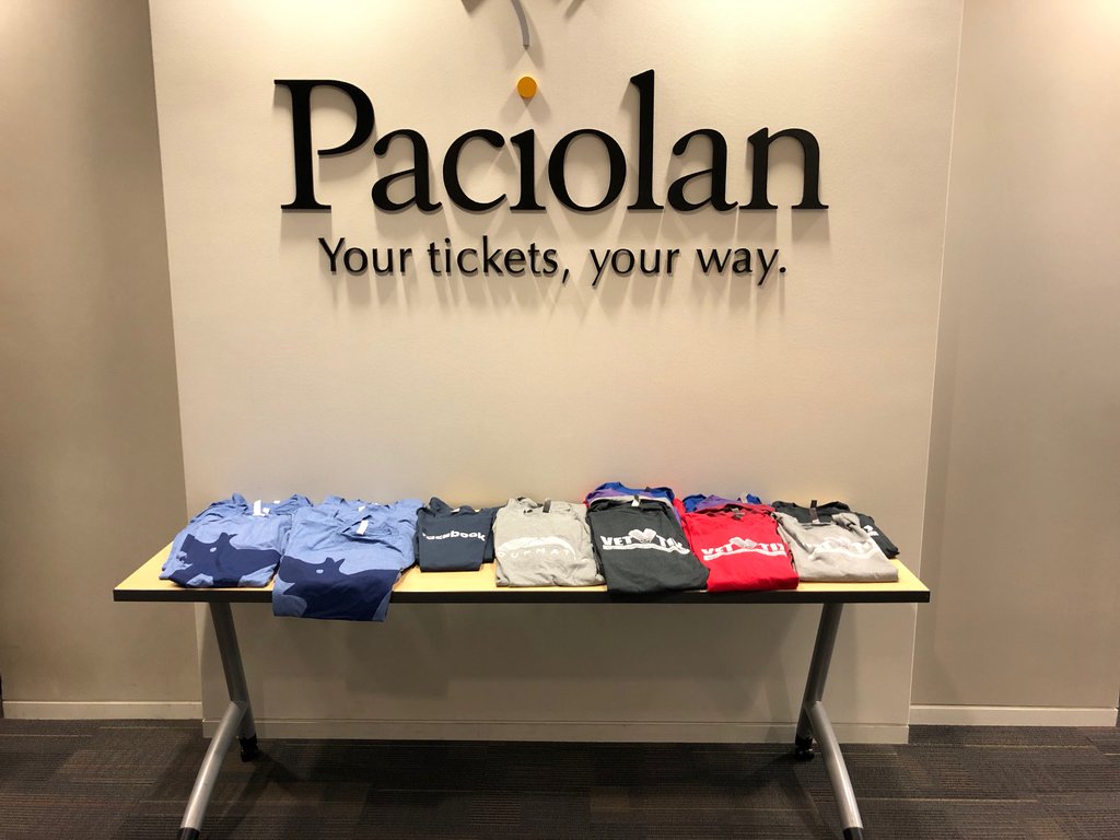 PaciolanTix's tweet photo. A great first official day of #PACdevjam. All the teams are doing a fantastic job and we're loving the fun and collaboration coming from this event. And the snacks! https://t.co/sOhCkkPSSa