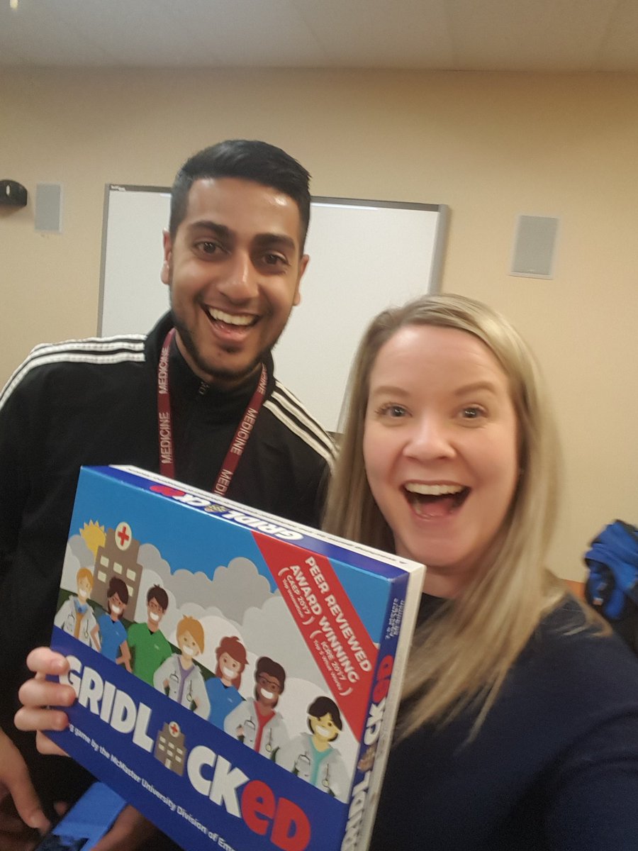 SonjaWakeling's tweet image. Amazing @GridlockedGame night @McMasterU! Thanks for coordinating with #EMIG, @TChanMD! @chadbsingh