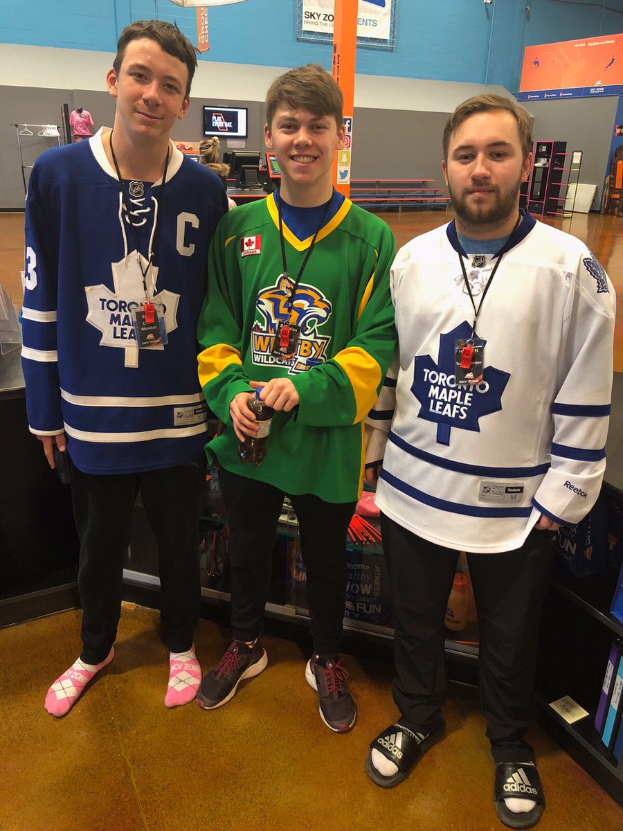 SkyZoneWhitby's tweet photo. Honouring the Humboldt Broncos. Jump with us this weekend in your jersey and we will donate $2 on your behalf (and each person who jumps in their jersey). #jerseysforhumboldt #humboldtstrong #jerseyday

https://t.co/mLmVVXnx2Q https://t.co/dWLZV67qEV
