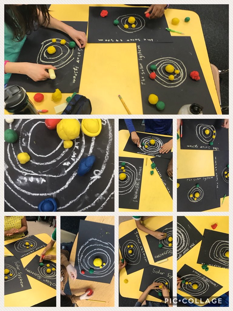 Solar system models. Being creative and artsy...and the quiestest lesson I have had all day 😂 shhh, we are concentrating #dynamiclearning    @WCPSSElemScie @Aaronmarcin @Lead_Mine