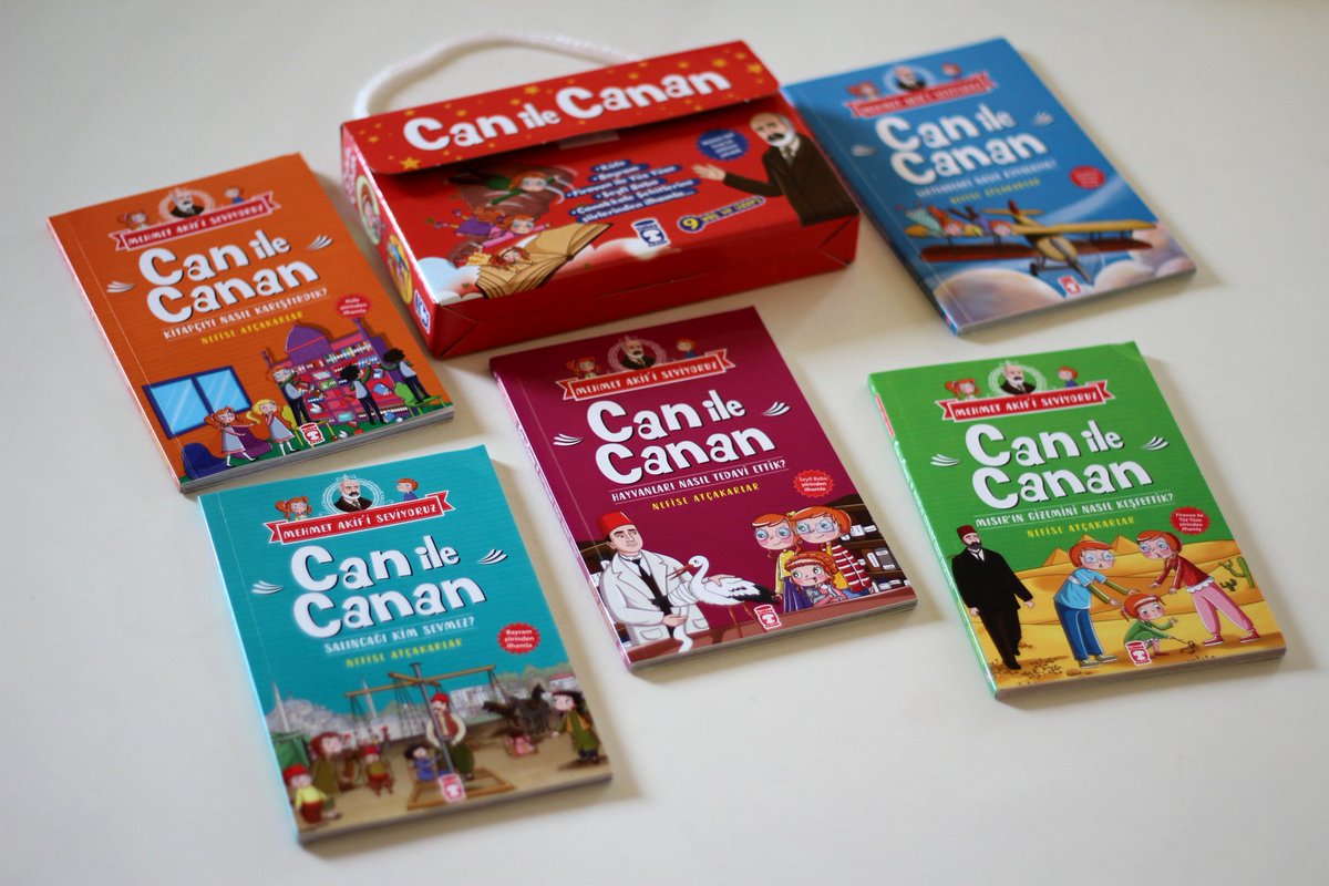 Can ile Canan. Çocuklar için kitap arayanlara... Nefis bir set. 

#nefiseatçakarlar #timaş #kitap