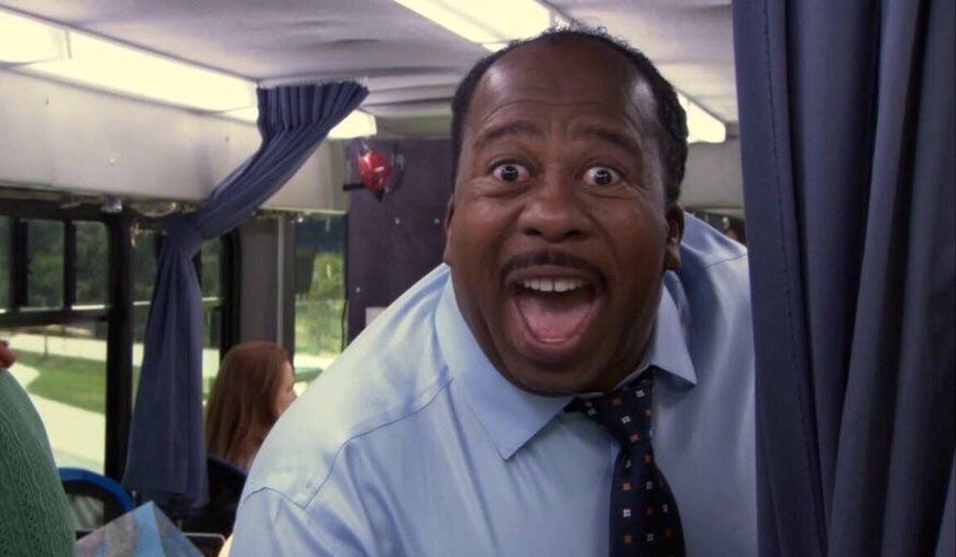 JimHalpert__'s tweet image. The day you made plans vs. the day you have to go