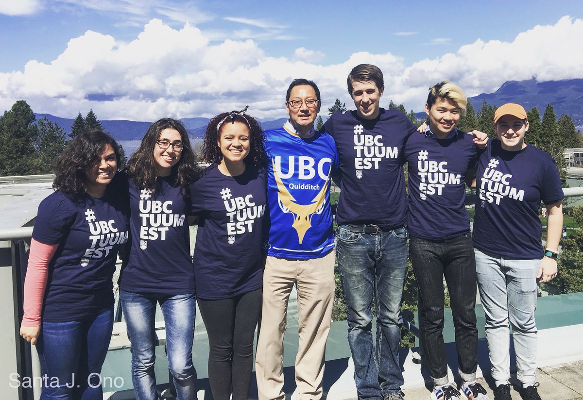 Enjoyed meeting some of the members of UBC Quidditch today. Looking forward to the next season.