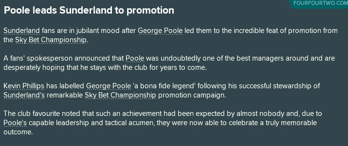 FM__GP's tweet image. 🏆📉🍾🎉🎊

That win against @htafcdotcom has meant we are promoted to the @premierleague - a FANTASTIC achievement considering the state of the club when I joined! Let's finish the job off and win the championship against @stokecity in 2 days time! #SAFC
