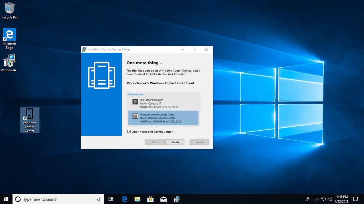 WZorNET's tweet photo. 📥Download Windows Admin Center (formerly #ProjectHonolulu) Version 1804 Build 1.1.1804.05002 multilingual - first GA release-> https://t.co/rqWVG6qZXC https://t.co/qUChqEf78l