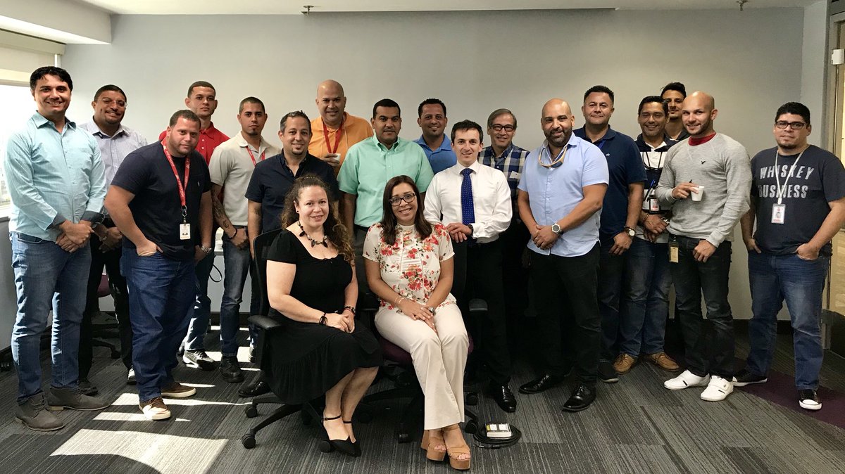 Ferney_Munoz's tweet photo. Thanks to @ArubaNetworks for hosting such a nice group of @wirelesslanpros from #PuertoRico & #Caribbean for another successful #CWNA training. We talked #WiFi used @Ekahau #WhereIsMySidekick & enjoyed delicious food. Making #WiFi better one class at a time! https://t.co/6MvBKxlmh0