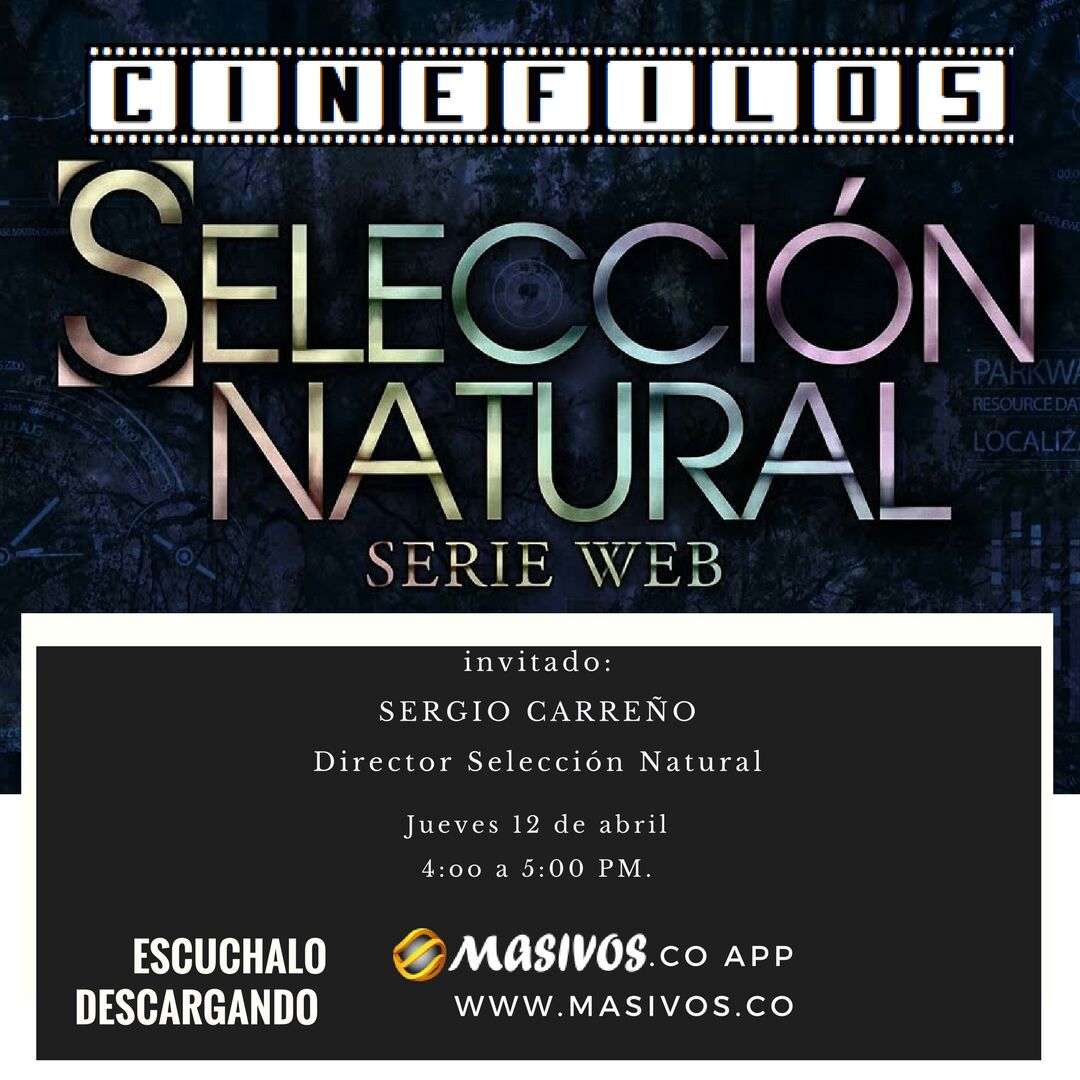 SNserieweb's tweet photo. El programa Cinéfilos de @masivos.co invitó a nuestro director Sergio Carreño a una entrevista hoy jueves 12 de abril ¡No se lo pierdan! 📻🎤🎬 https://t.co/8apsVtfb3X