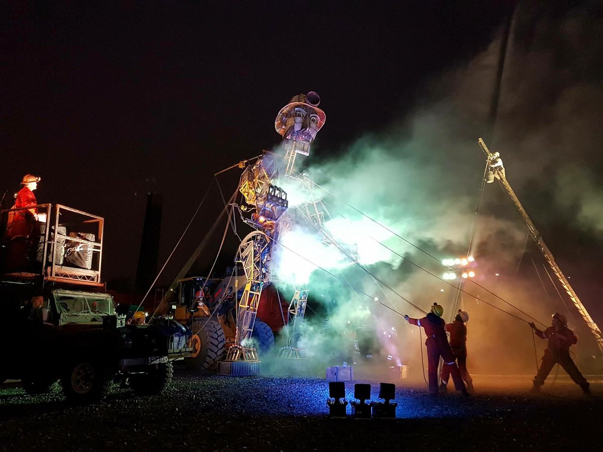 VisitSwanseaBay's tweet photo. An incredible tale of Wales' mining history and heritage - what a finale to the @ManEngineCymru tour tonight at Harold-Morfa Copper Works! If you were there - we hope you enjoyed. If not, here are a few photos! #FindYourEpic #SeaSwanseaBay #ManEngineCymru https://t.co/8lQmrk7eSf