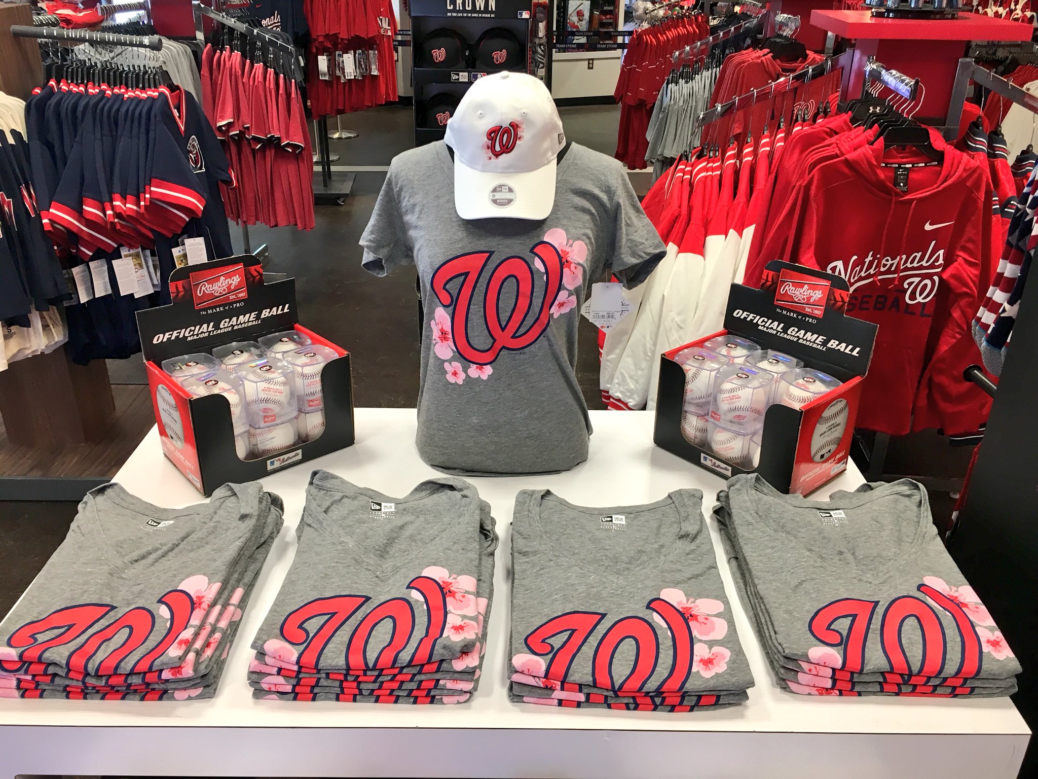 Nats Team Store on X: It finally feels like Spring and the Cherry Blossoms  have arrived at Nationals Park! 🌸🌸 Exclusive apparel and novelty  available at the Home Plate and Main Team