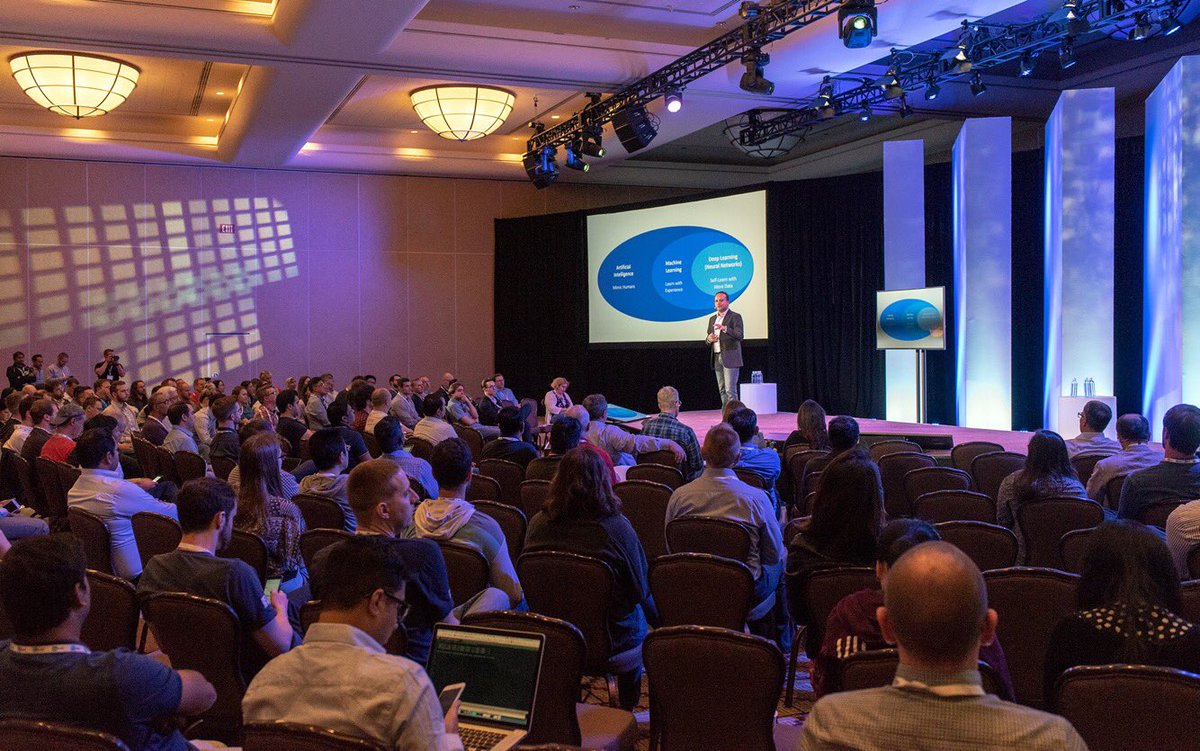 qubole's tweet image. @SumitGup shares fascinating applications of #AI, #MachineLearning, and #DeepLearning at #DataPlatforms2018