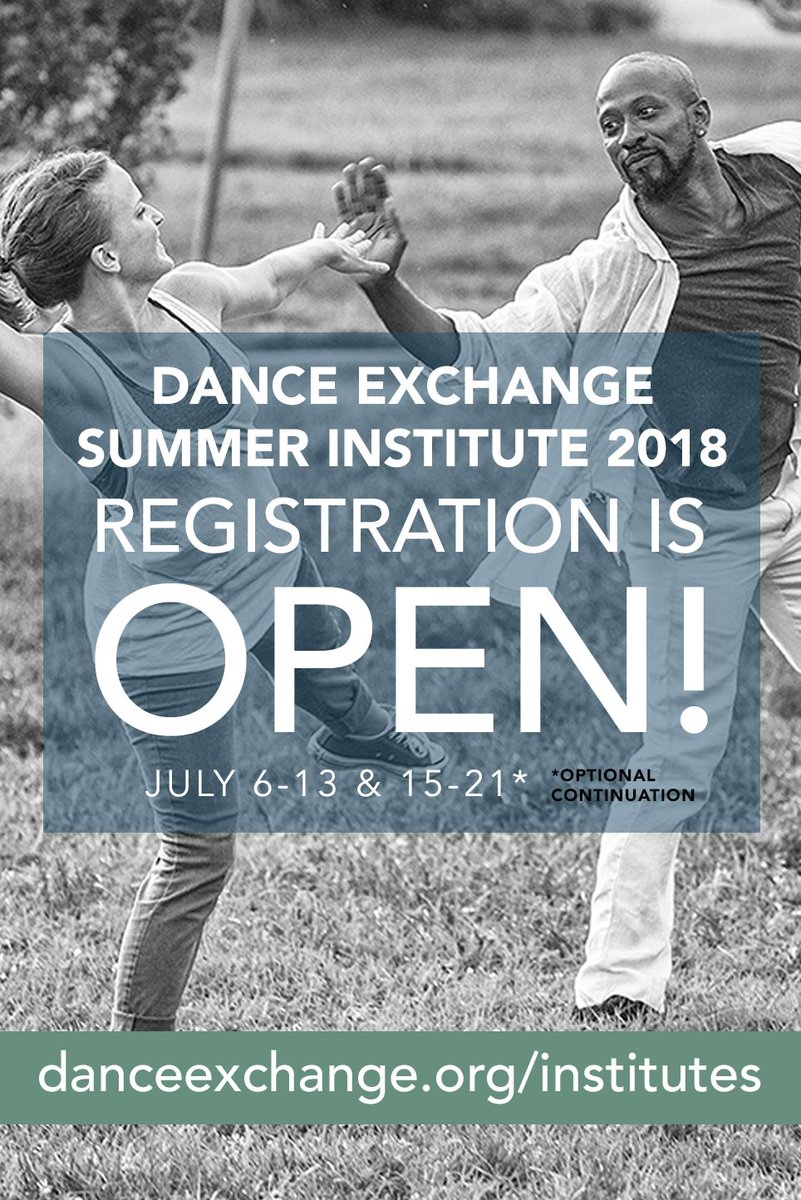 Dance_Exchange's tweet photo. Summer Institute registration is OPEN! Grow your capacity as a socially engaged artist and be part of an exciting making &amp; site-specific performance opportunity at a National Park site. DETAILS &amp; REGISTRATION --> https://t.co/OnNY7QYKDr https://t.co/LjpklPUlI3