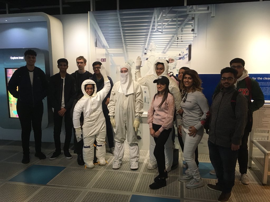 Ready to work the wafer after a 15 step process on putting the uniform