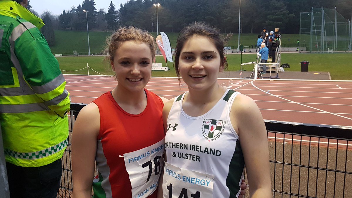 EveDann1's tweet photo. Can't believe @firmusFab5 made us run our race again. #electronictimingfail #backtoback100s . Great to catchup with friends @AthleticsNI @MaryPetersTrust @ba_parallel @St_Columbanus @NorthDownAC https://t.co/6Z9vAQrm3Z