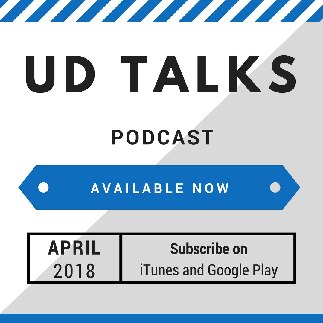 UDTalks's tweet image. Find us on iTunes and Google Play