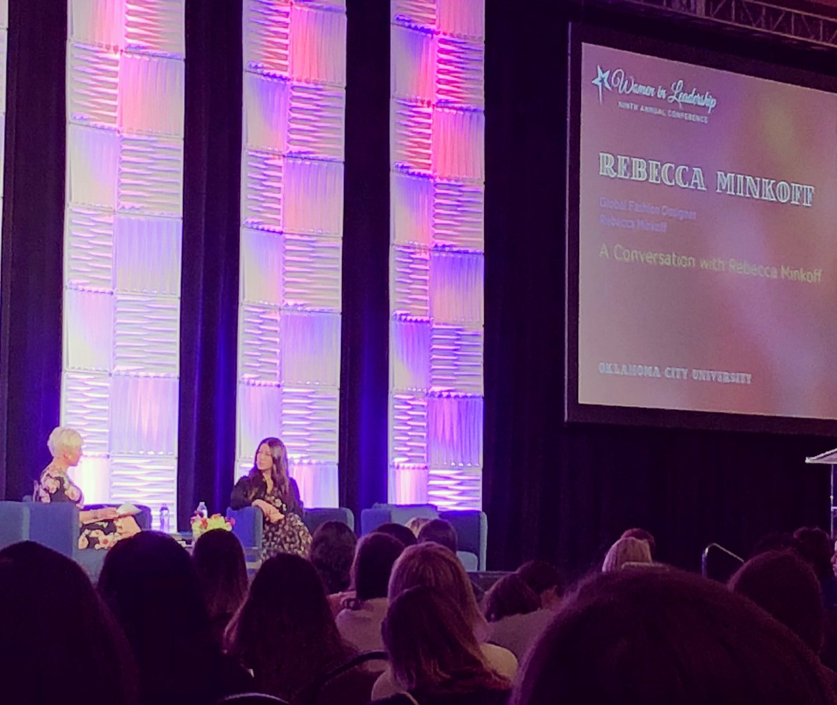 JBOKC's tweet photo. “You need teams in your personal life and worklife that believe in your vision.” - Rebecca Minkoff

#ocuwil #okcwomen #ocumsb #thevibrand  #worklifebalance https://t.co/3ZC0QgpZ2g